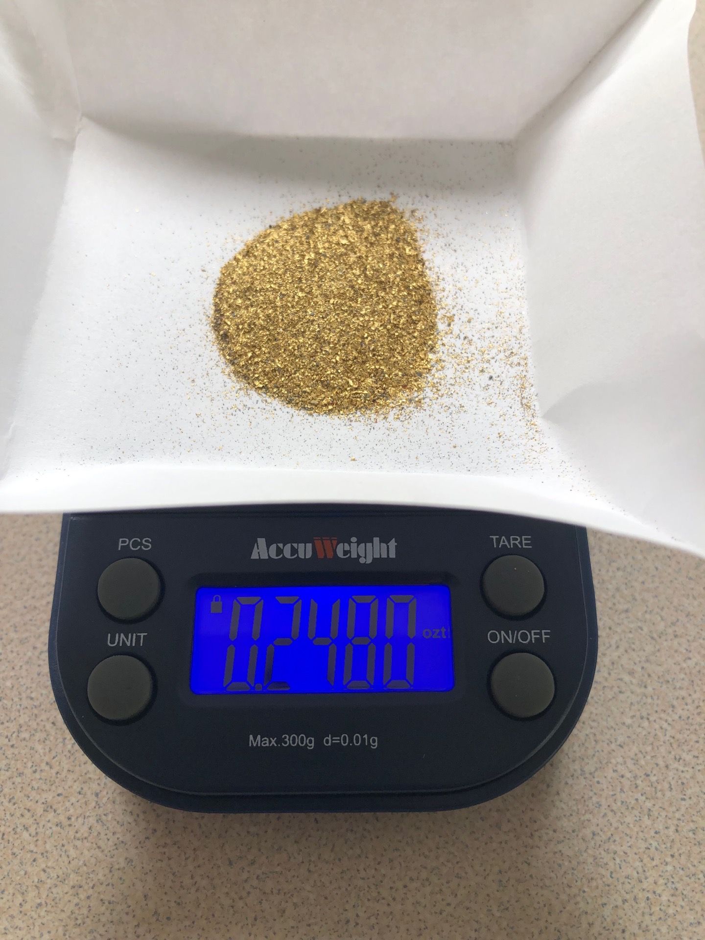 Gold pure from Nome Alaska
