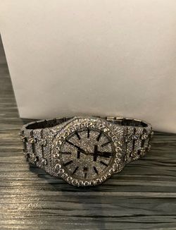 AP Moissanite Watch Royal Oak
