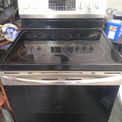 Electric Stove With Air Fryer Oven