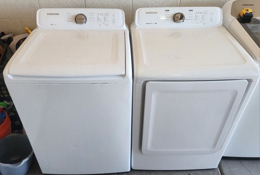 Set Samsung Washer And Dryer Electric
