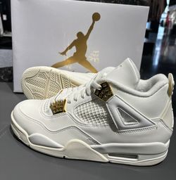 Nike air Jordan 4 metallic gold