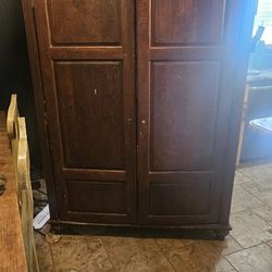 Solid Wood Ethan Allen  Computer Armoire