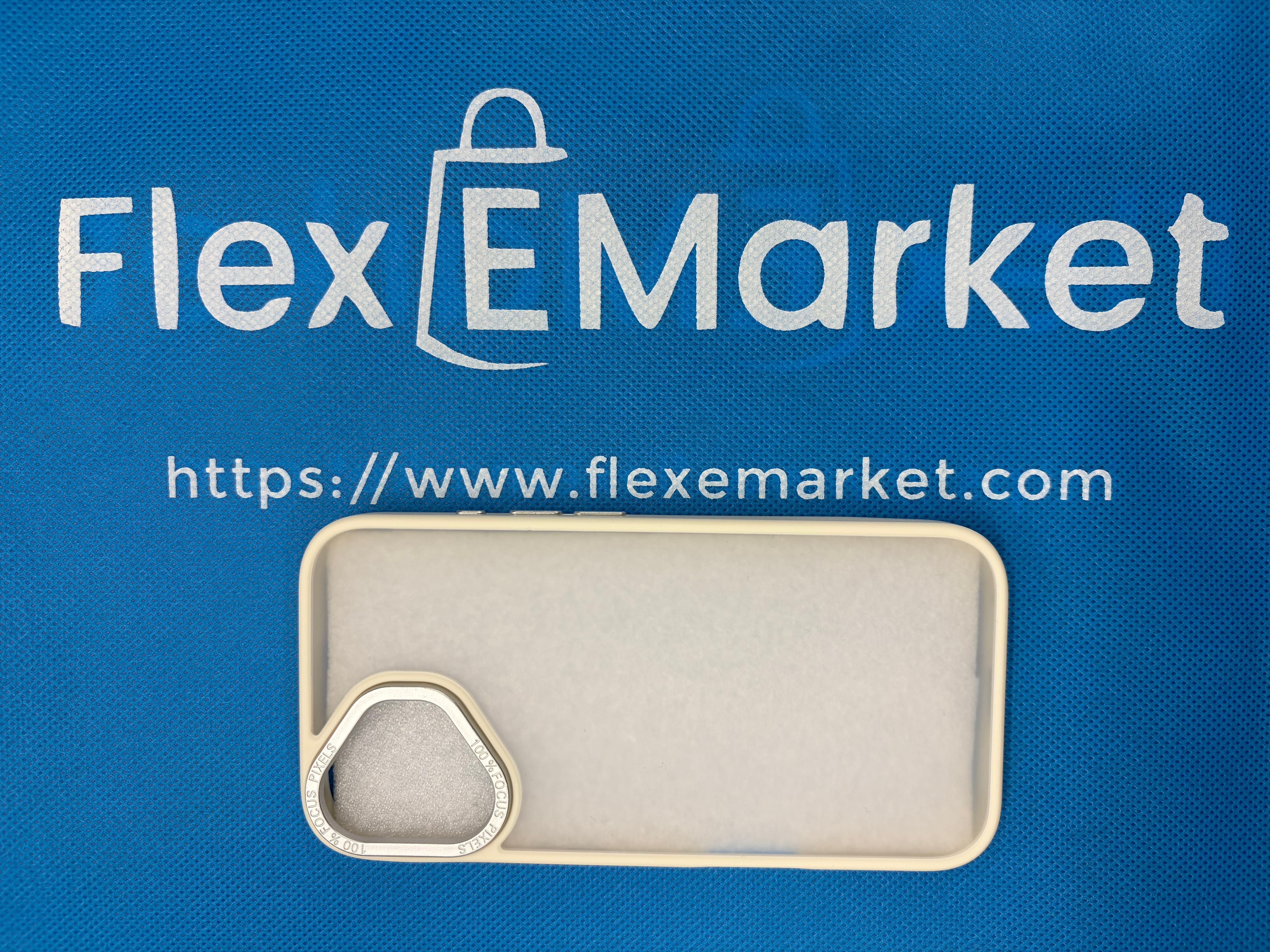 Back Case Frame Slim and Stylish Design TPU For Apple iPhone 16 - Off White