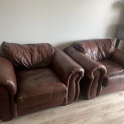 Leather Couch 