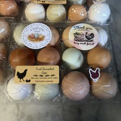 Farm Fresh Unwashed Eggs 