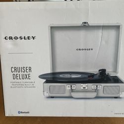 Crosley Cruiser Deluxe Portable Turntable