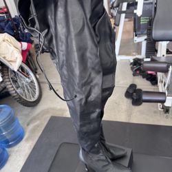 Black Thigh High Boots Size 8 