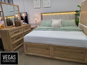 Bedroom Set 4PC Different Prices $50 Down