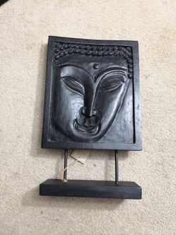 Wooden Buddha decoration
