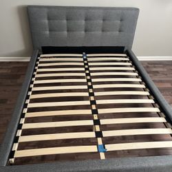 Upholstered Queen Bed Frame
