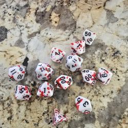 Random Dnd Gaming Dice TAKE ALL