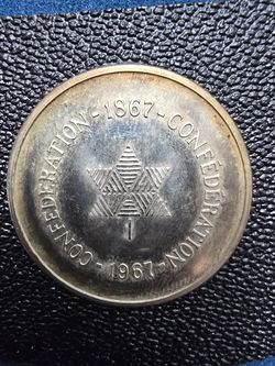 1967 Canadian Centennial Sterling Silver Medal – $60 Each