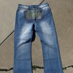 Bishop Blue Bootcut Denim Size 34 