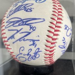 Rays Signed Ball 
