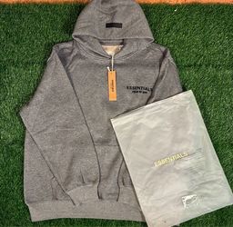 Grey essentials hoodie size men’s small