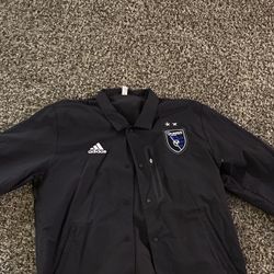 Grey Adidas Button Up!