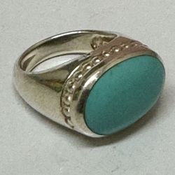 Thailand 925 Turquoise Statement Ring