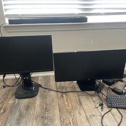 2 Monitors For Sale Very Cheap 