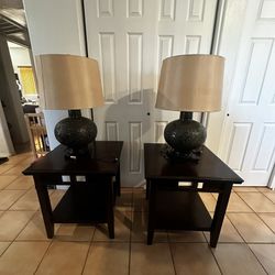 Coffee Table W/ Matching Side Tables 