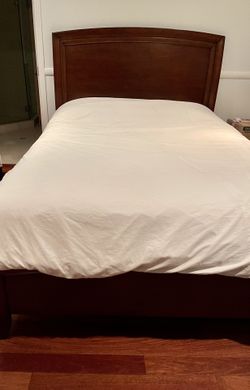 Queen Bed Frame Solid Wood 