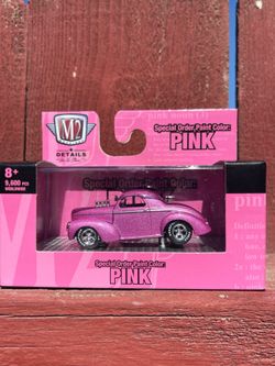 M2 Machines Special Order Paint Color: Pink Die-Cast Car