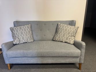 Mid century style two seat sofa