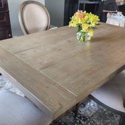 Restoration Hardware SALVAGED WOOD RECTANGLE DINING TABLE