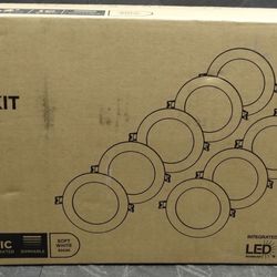 Commercial Electric Value Series 6 in LED Slim Canless - White - (10-Pack)