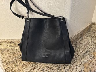 Black Leather Purse