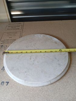 14-Inch Round Marble Table Top