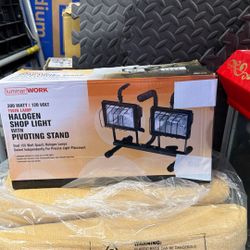 Halogen Shop Light