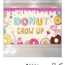 Donut Grow Up Party Decor