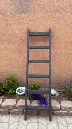 Wooden ladder