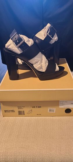 Michael Kors Becker T-Strap Platform Heels