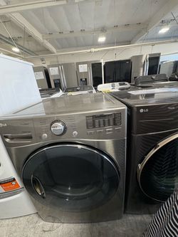 LG Front Load Dryer Graphite Steel