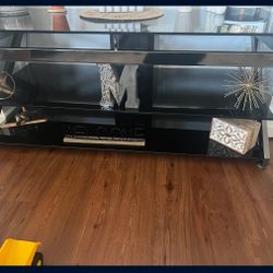 Black TV Stand