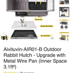 Small Bunny Coop In It’s Original Box 