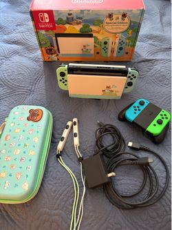 Nintendo Switch Animal Crossing Special Edition