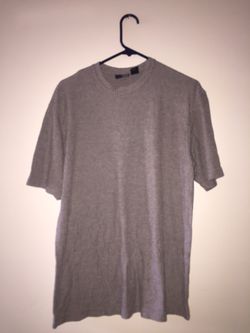 J Ferrar Gray Mens Medium Shirt
