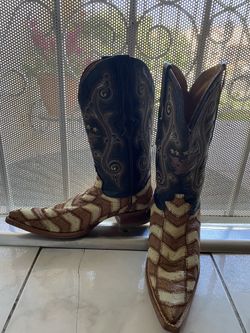 El General Men Boots Botas Size US 7 Leather