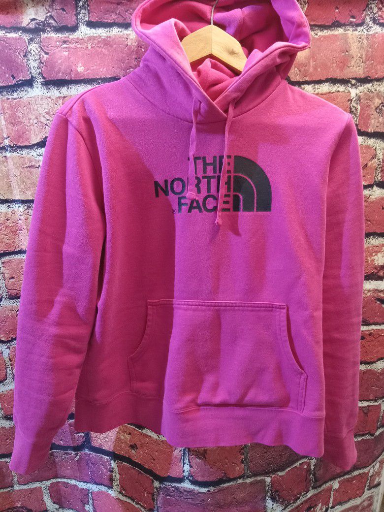 North Face Hoodie Womens M Pink