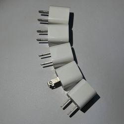 Set Of 5 - APPLE USB Charger Power Adapters 