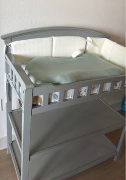 Graco Changing Table Set + DreamEgg Portable White Noise Sound Machine + Snuggle Me Pillow