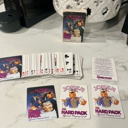 “Camel Hard Pack" official playing cards