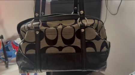 Coach Signature Satchel Handbag
