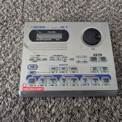 Boss DR-3 Drum machine