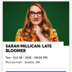 Sarah Millican October 28th