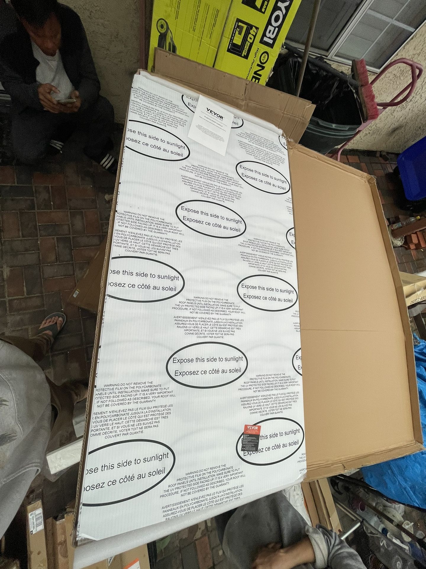 VeVor plastic Roof Panels 6pcs (V-3)