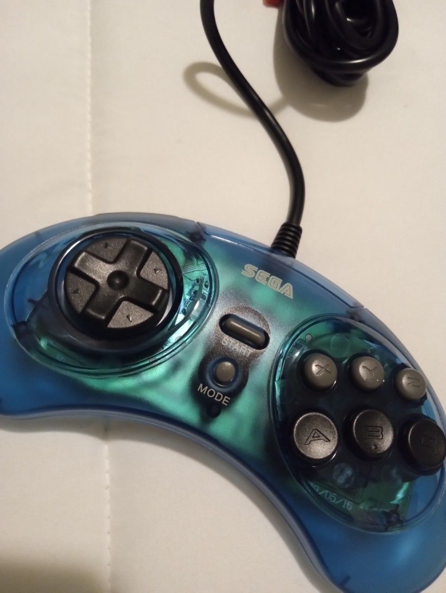 Sega Genesis 6 Button Controller USB