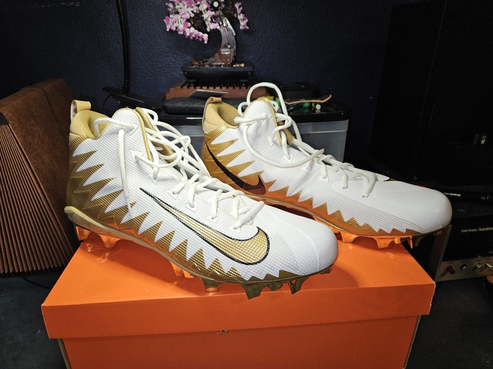 ALPHA MENACE PRO MID football cleats size 16 US men's